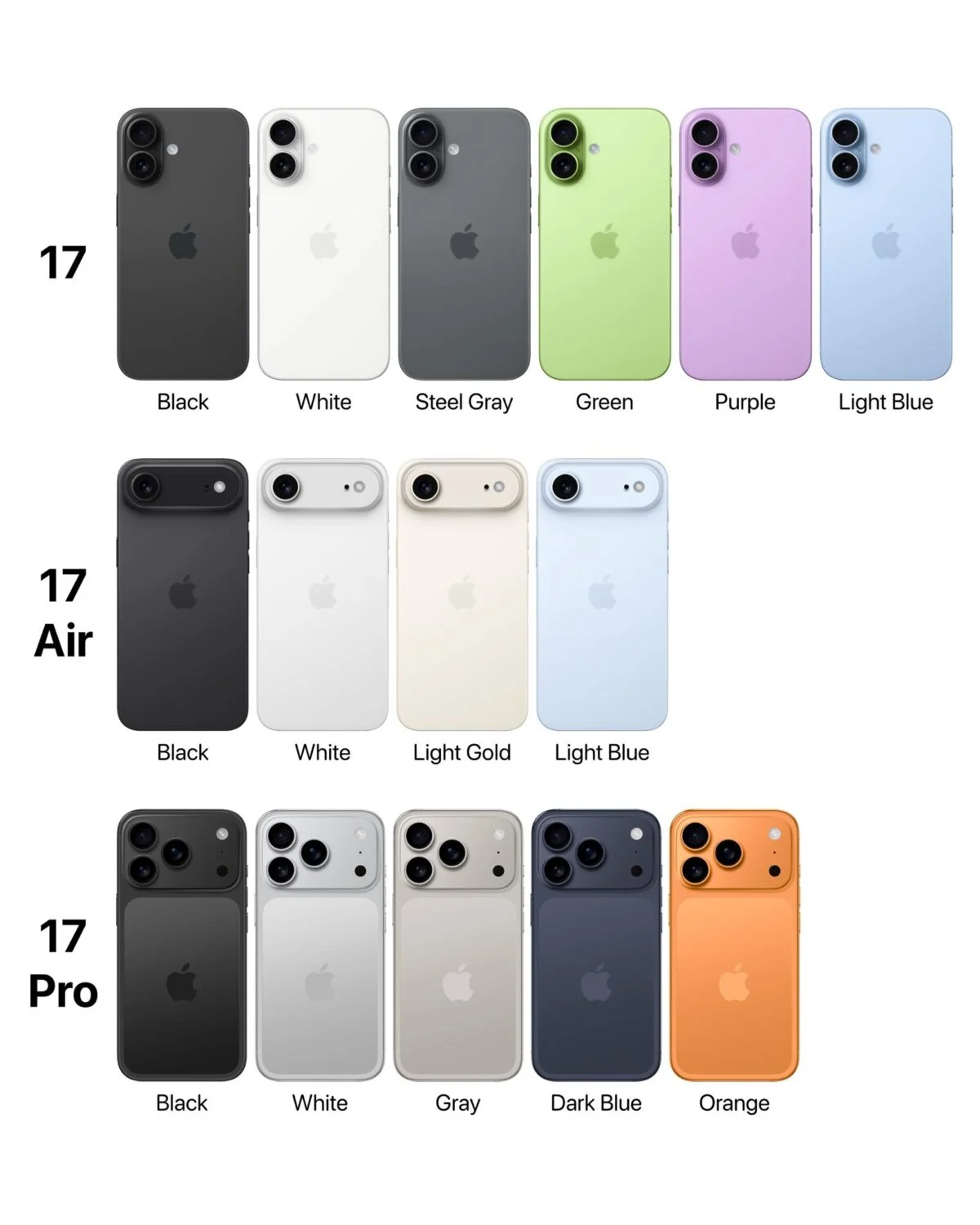 iphone 17 color india