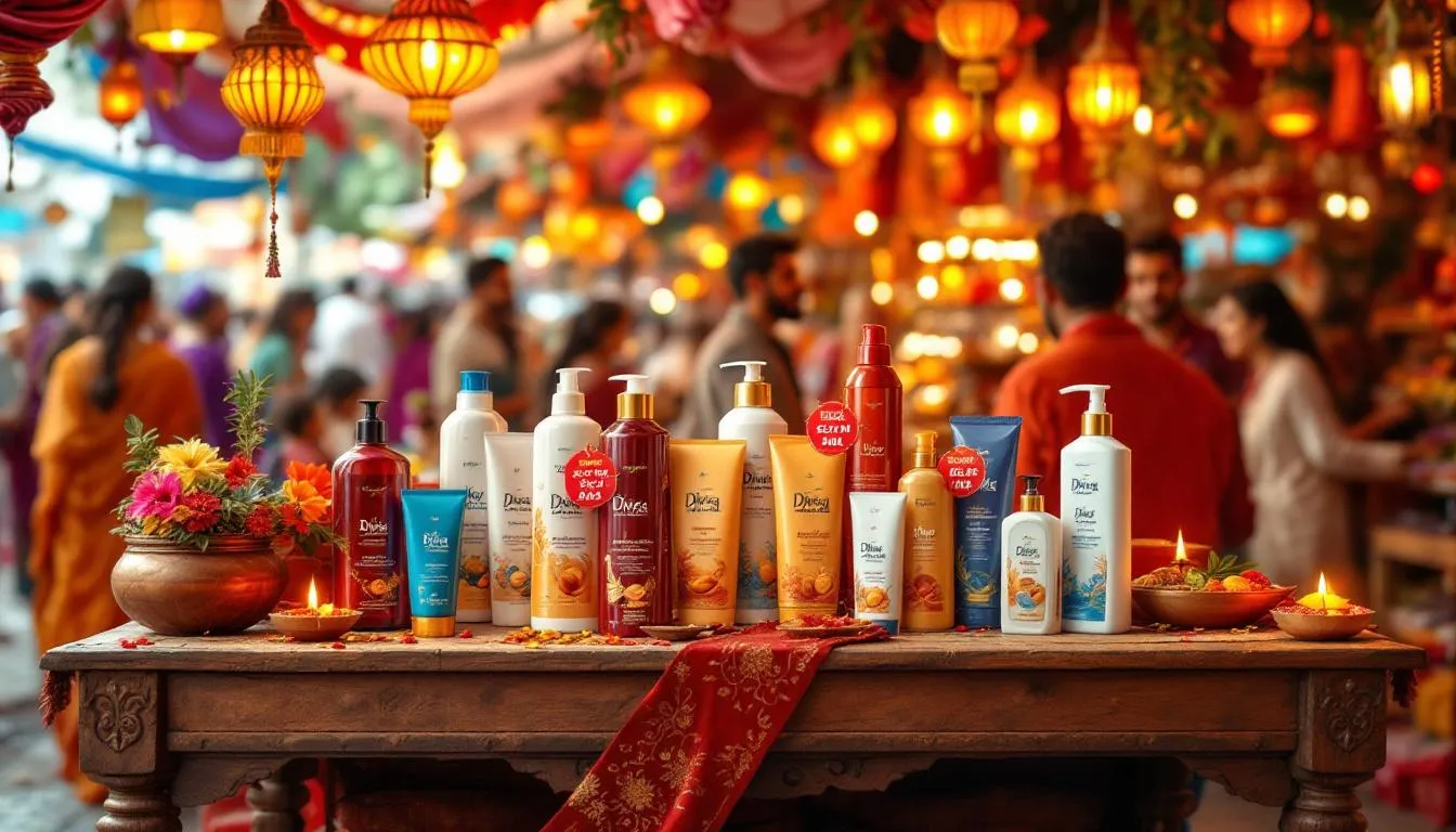 Hair care products on sale, showcasing exclusive deals.