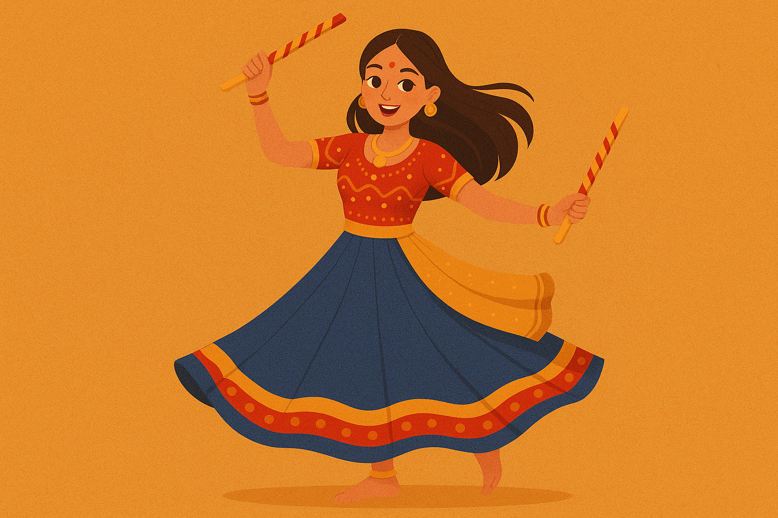 navratri dandiya dress