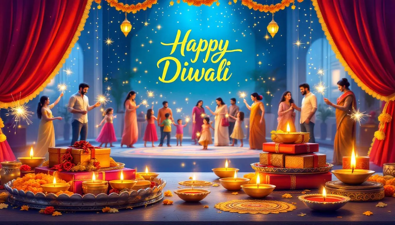 Corporate Diwali gifts including premium gift sets and eco-friendly options for businesses.